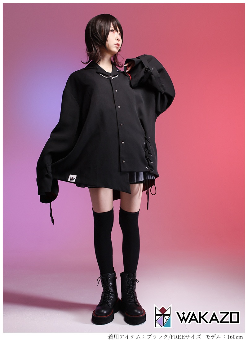 ポラポリポスポ コラボ WAKAZOイメージアシメシャツ ｜ Favorite