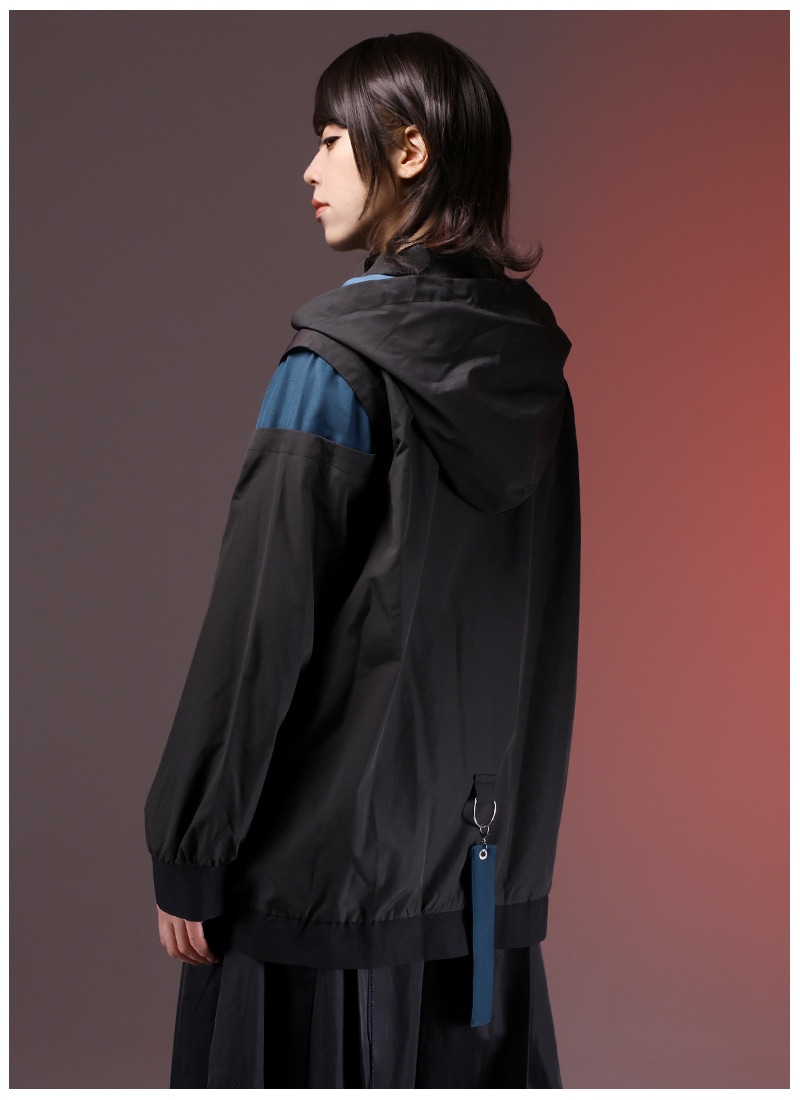 彼岸花柄羽織り【ブルー】 彼岸花柄羽織[品番：IGAW0006718]｜axes femme（アクシーズ