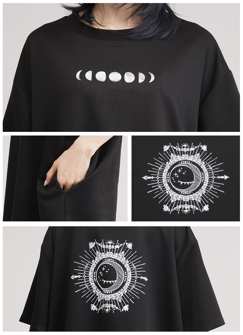 /*.様 THE MOUNTAIN 月夜のアザラシ グラフィックTシャツ　アニマ メキシコ製 THE MOUNTAIN アザラシ アニマル タイダイ Tシャツ L