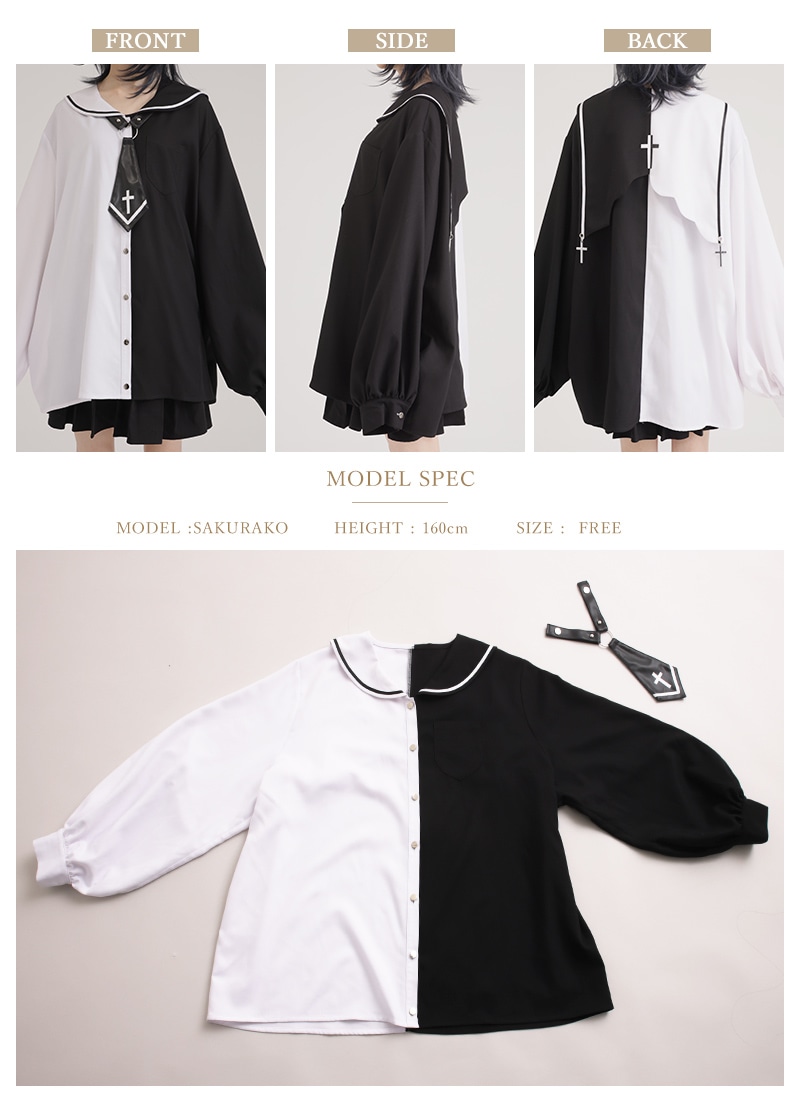 天使？悪魔？それとも？表裏一体な堕天シャツ ｜ Favoriteオリジナル