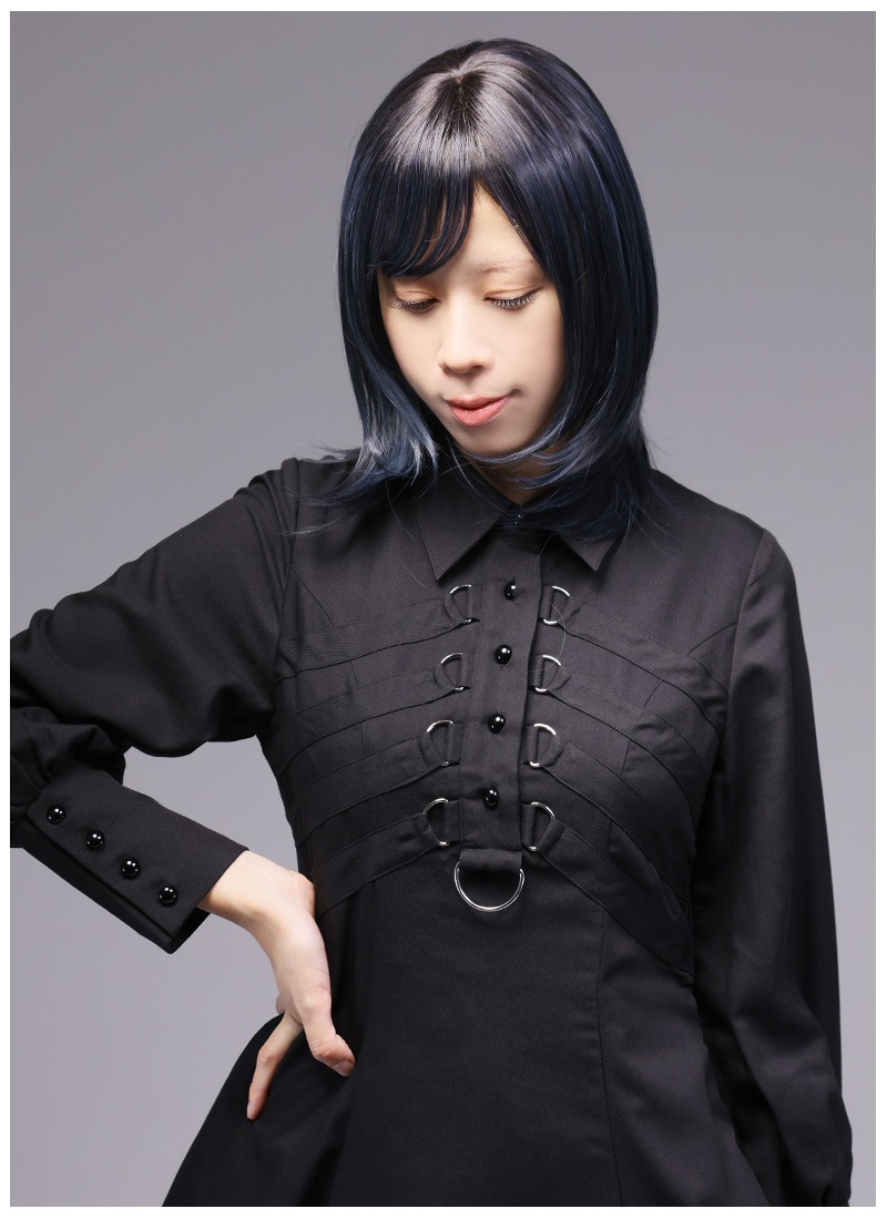 パーツ Princess.c-211 肋骨ハーネス風シャツワンピース ｜ Favorite