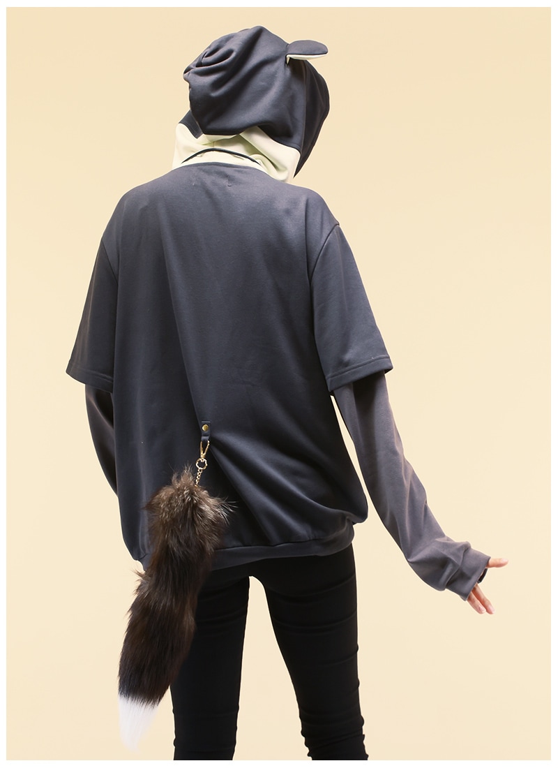 夏朱優衣さんコラボ キツネ柄パーカー ｜ Favorite