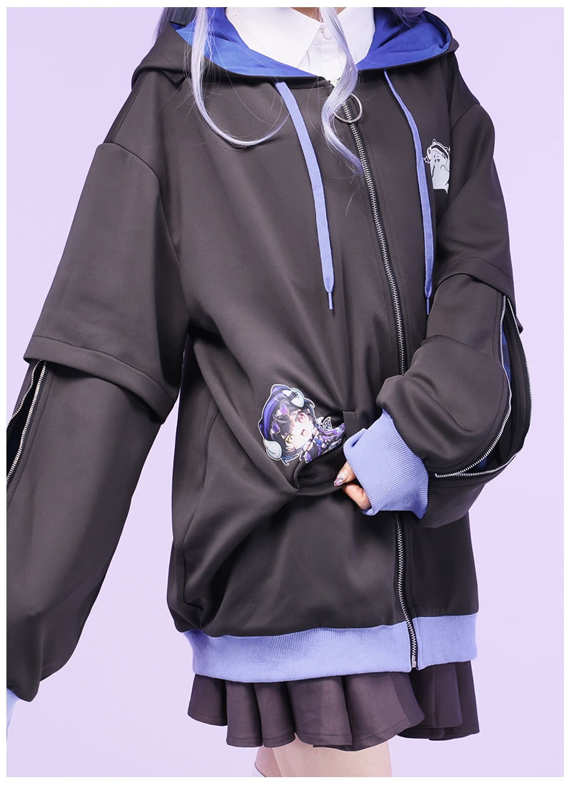 黑薔薇優璃愛さんコラボ 咲一個優 黑薔薇應援外套｜ Favorite