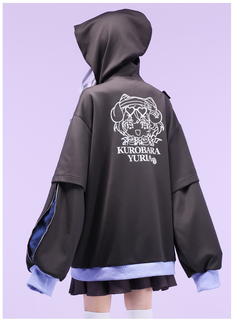 黑薔薇優璃愛さんコラボ 咲一個優 黑薔薇應援外套｜ Favorite