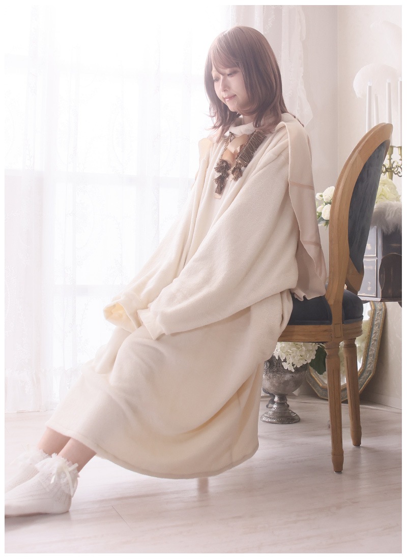 蚕の毛布ルームウェア Favorite フェイバリット 着る毛布 ユニセックス