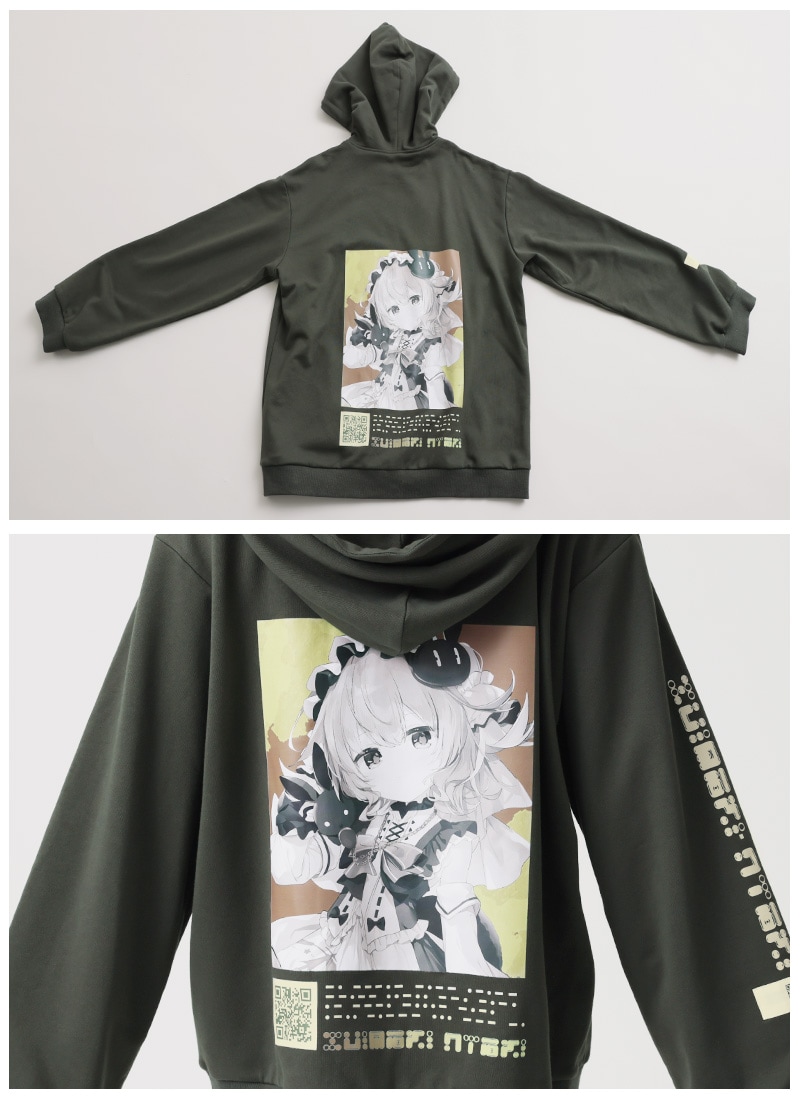 suzu KRY コラボ グラフィック BIG パーカー 翠衣すず suzu KRY コラボ グラフィック BIG パーカー 翠衣すず 【公式通販】