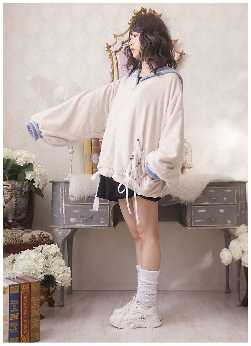 最短即日出荷】ユニセックス ビッグシルエット セーラー襟＊Favorite