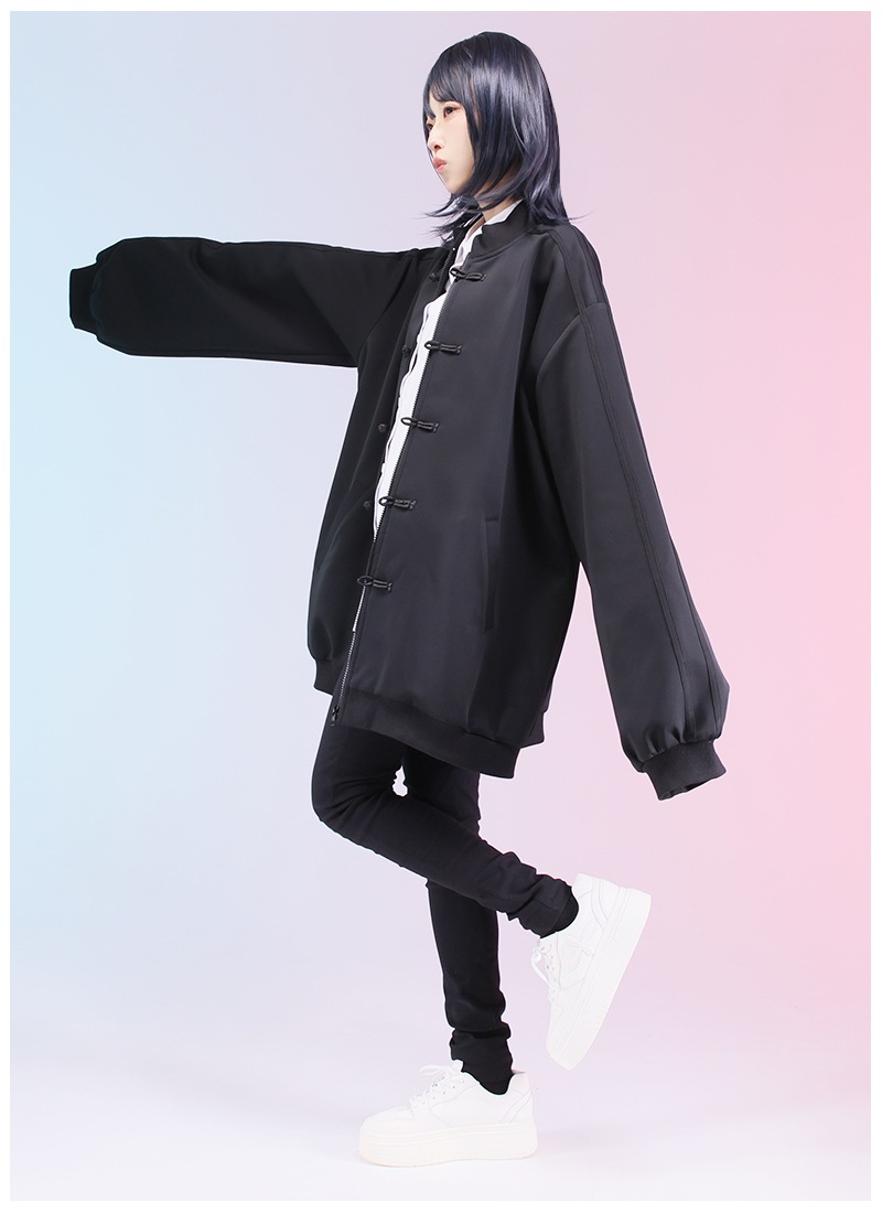 いくたはなさんコラボ 「男子校の姫」総黒Bigシルエットジャージ