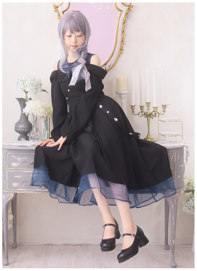 人魚姫様　フォーマル3点セット　160 Jennii 全部選べる福袋対象商品》【最短即日出荷】追憶の人魚姫＊鱗レースと泪