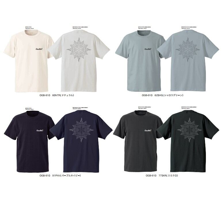 オーガニックコットンTシャツ　「FLARE」