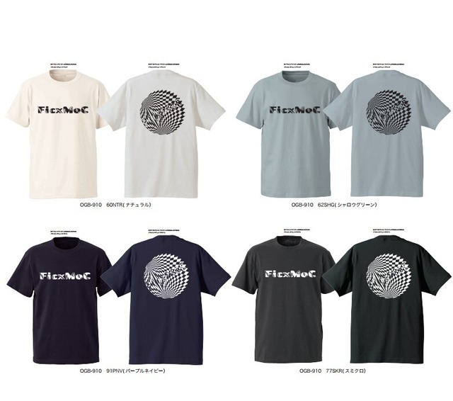 オーガニックコットンTシャツ 「MARUO x CHECKER」