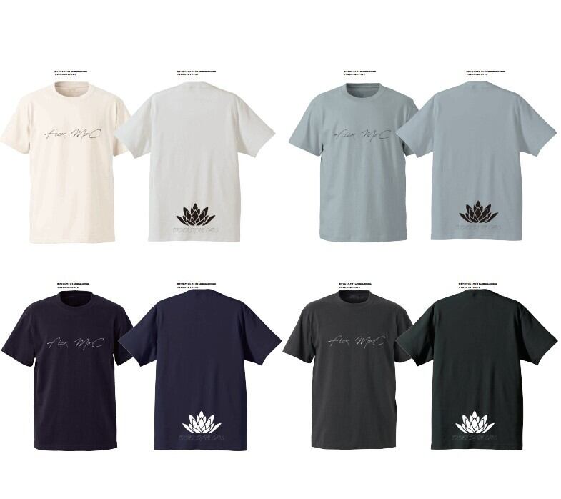 オーガニックコットンTシャツ　「LOTUS」