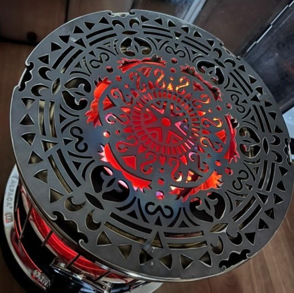 ストーブトッププレート【アルパカ用38-Design】