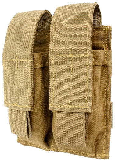 米軍放出　マガジンポーチ　9mm 8pセット 14033725 米軍放出品 LBT社製 P/N:9012B MOLLE ダブル9mm