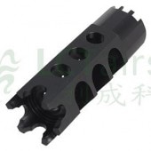 LCT airsoft PK-247 ヘキサゴンフラッシュハイダー（24mm正ネジ/AKS74UNシリーズ用）|AKパーツ|LCT AIRSOFT
