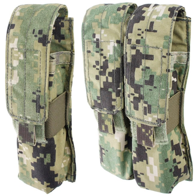 16021463 激レア!! EAGLE製 シングル／ダブルMP7ダブルマガジンポーチ