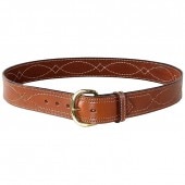 17010097 ���ڥ졼��������٥�Ȥη�����!! BIANCHI�� Model B9 Fancy Stitched Belt *34