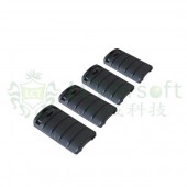 LCT airsoft M-103 L4 レイルカバー *4リブ/ブラック色|M4パーツ|LCT AIRSOFT