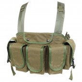 18019005 激レア!! LBT 0291D 5ポケットM16／M14マガジンチェストリグ *OD／2001年製バックル