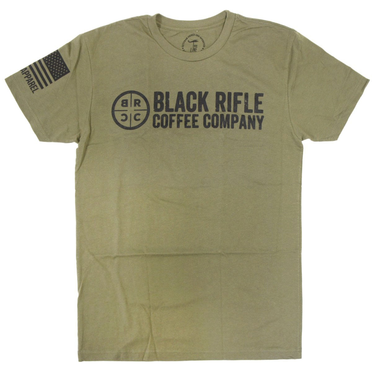 20080364-4 NINE LINE APPAREL / BRCC コラボ WネームTシャツ *OD／M