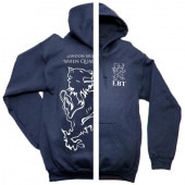 20080400-3 LBT HOODIE フーディー ロゴ入りパーカ *ネイビー／Sサイズ