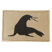 20090408-6 URT CLOTHING ベルクロパッチ *カーキ