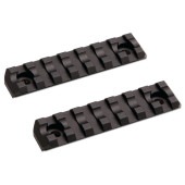 ASG M-LOK レイル ショート 7スロット (2個セット) 【品番：19529】|外装パーツ|ASG