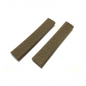 BOLT 20mmレール対応 ハニカムレイルカバー (2枚入り) *ダークアース (BA022T) 【品番：BP0110DE】5870202892513【管A】|外装パーツ|BOLT