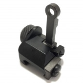 BOLT 20mmレール対応 KACスタイル フリップアップ 300mリアサイト (ブラック, BA031B) 【品番：BP0404BK】