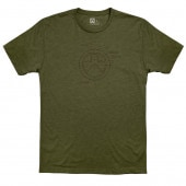 MAGPUL [T-Shirt] Engineered CVC T Olive Drab Heather (38-40/M) ֡MA-MAG1118-OD-M