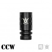 PTS BattleComp 1.0 フラッシュハイダー (14mm逆ネジ) 【品番：BC002490300】【管A】|外装パーツ|PTS