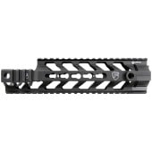 PTS Fortis REV フリーフロート レイルシステム 9インチ Carbine Cutout *ブラック 【品番：FT003490307】【管A】|外装パーツ|PTS