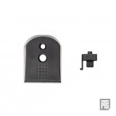 PTS Enhanced ピストルショックプレート HI-CAPA 5.1/3ピースパック (ブラック) 【品番：PT162450307】|外装パーツ|PTS