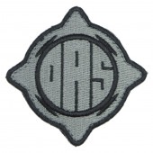 PTS DAS (Dinamic Action Sport) ロゴパッチ *グレー 【品番：PT825530352】【管A】|パッチ|PTS