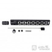 PTS Griffin Armament LowPro RIGID M-LOK レイルハンドガード/13.5in (BK) 【品番：PTS-GA026490307】|外装パーツ|PTS