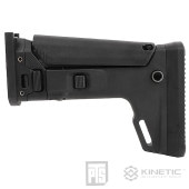 PTS Kinetic SAS SCAR アダプターストックキット *ブラック/VFC SCAR-H GBBR用 【品番：PTS-KN003490307】【管A】|外装パーツ|PTS