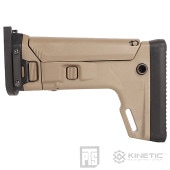 PTS Kinetic SAS SCAR アダプターストックキット *ダークアース/VFC SCAR-H GBBR用 【品番：PTS-KN003490313】|外装パーツ|PTS