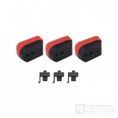 PTS Enhanced ピストルショックプレート HI-CAPA 5.1/3ピースパック (RED) 【品番：PTS-PT162450843】|外装パーツ|PTS