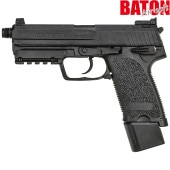 BATON airsoft CO2ガスブローバックハンドガン BH-USP タクティカル (JASG認定) 【品番：BH-USP】4580707971491【管A】|CO2ブローバックガン|バトンエア
