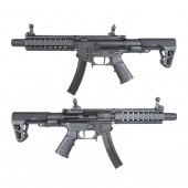 KING ARMS ư PDW 9mm SBR Long - Black (MOSFET) *ܻ ֡KA-AG-231-BK