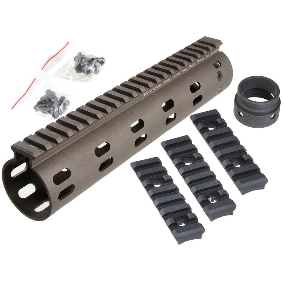 新品未使用MADBULL Daniel Defense MFR RAS 9インチ Madbull Daniel Defense Official MFR RAS 9 TAN - Airsoft Shop
