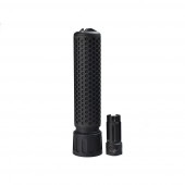 MADBULL KAC QDC Airsoft ダミーサプレッサー (14mm正ネジ) *ブラック/ナイツライセンス品 【品番：K03-001BKCW】6111202000119【管A】|サイレンサー