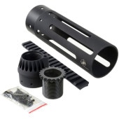 MADBULL JP RIFLE ハンドガード 7インチ *ブラック/JP Enterprises ライセンス品 【品番：J01-001BK】4936616053474【管A】