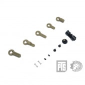 PTS BattleArms BAD-ASS アンビセーフティセレクター GBB (Mega MKM/G&P/WA) DE 【品番：BA002490313】【管A】|外装パーツ|PTS