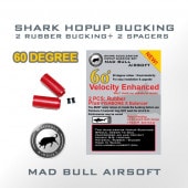 MADBULL シャーク・ホップアップ・ラバー & フィッシュボーン・スペーサー 【品番：M01-146】【管A】|内部パーツ|MADBULL