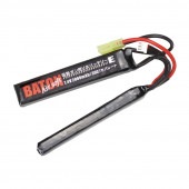 BATON airsoft 電動ガン用リポバッテリー 7.4v 2000mAh [ 45C - 30C ] セパレート【品番：B-LIPO-E-74-2000-sepa】4580707970272|パ