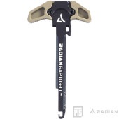 PTS Radian Raptor-LT アンビ M4チャージングハンドル (AEG/ERG) *ダークアース 【品番：PTS-RD014490313】【管A】|外装パーツ|PTS