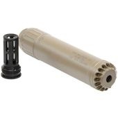 CRUSADER TECH M110A1 サイレンサーセット (14mm 逆ネジ フラッシュハイダー付属) 【品番：CR-GM01-0025】【管A】