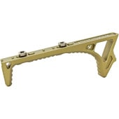 Strike Industries LINK CFG カーブド フォアグリップ *FDE/M-LOK & KEY-MOD 共用/6061-T6 アルミニウム製 【品番：S05-052FDE】SI-LI