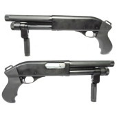 APS ライブシェル式 エアソフトショットガン CAM MK2 M870 AOW ソードオフ (JAPAN ver.) *法定初速適合品 【品番：APS-CAMMK2-AOWJ】【管A】
